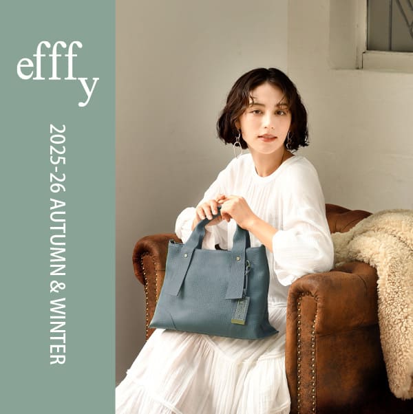 efffy 2025-26 Autumn ＆ Winter Collection catalogを更新しました