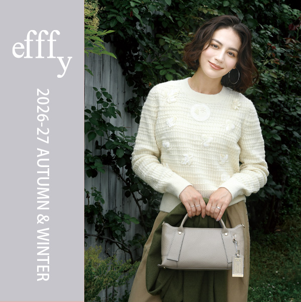 efffy 2026-27 Autumn ＆ Winter Collection catalogを更新しました